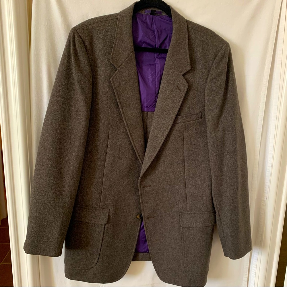 Patagonia Tweed Blazer Size 44 Vintage